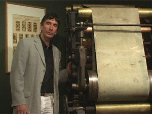 Philippe Camoin y la máquina de impresión en 4 tintas
